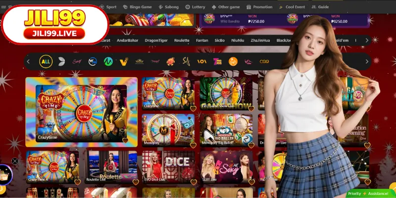 Live Casino ng JILI99: Gabay sa Real-Time Gaming sa Pilipinas