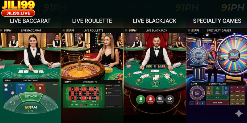 Popular Games Available